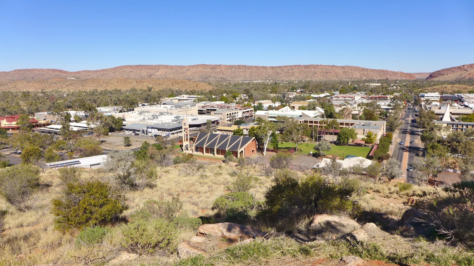 Alice Springs viewed from Anzac Hill