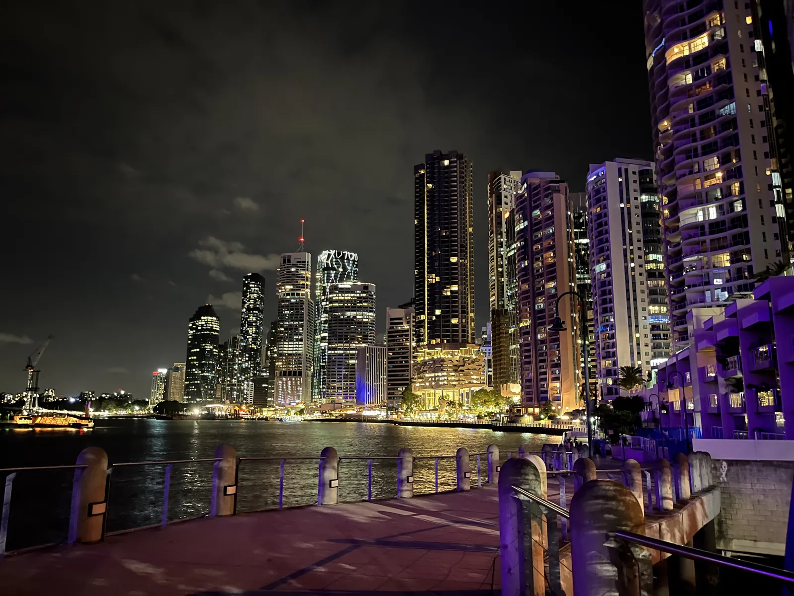 Brisbane at night