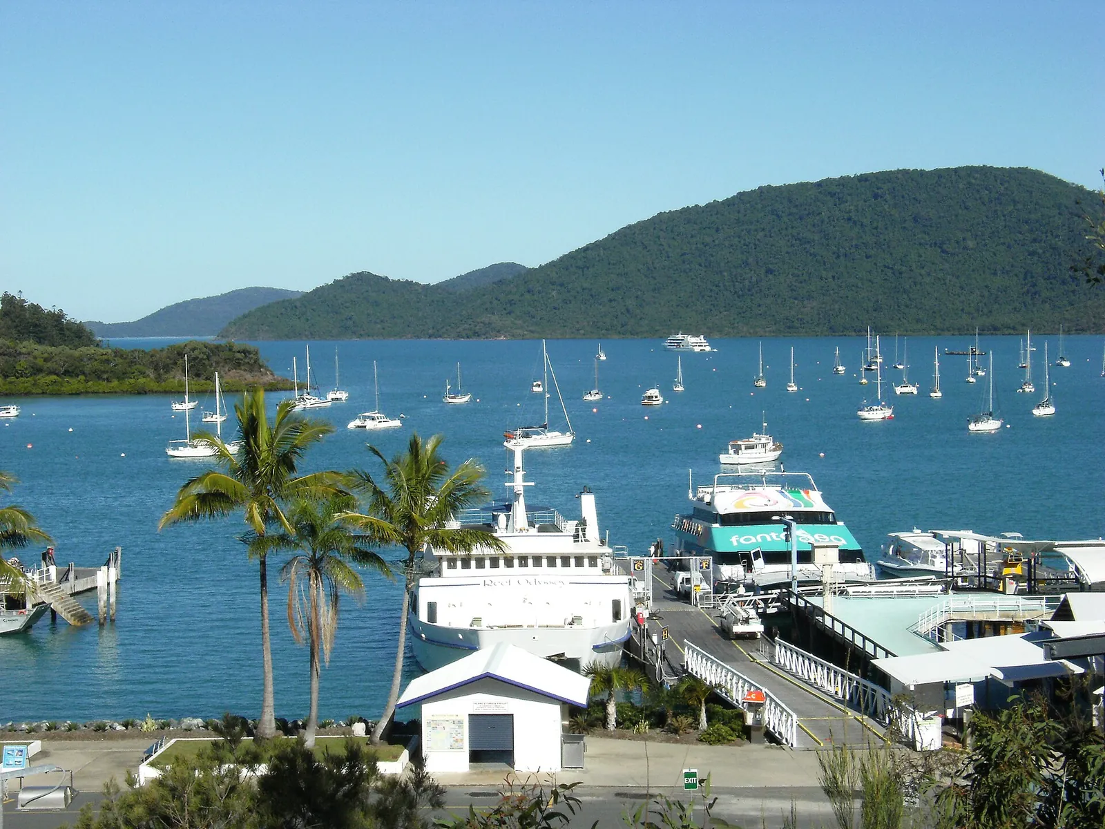 Shute Harbour in the Whitsunday Islands, Queensland, Australia