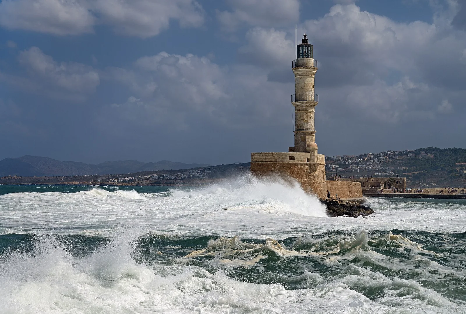 Chania Crete Greece harbour