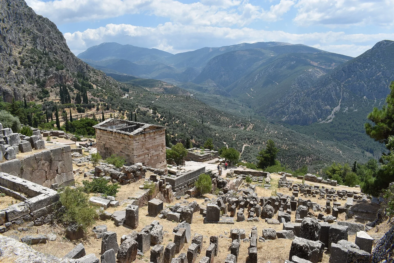Delphi Greece archaeological site