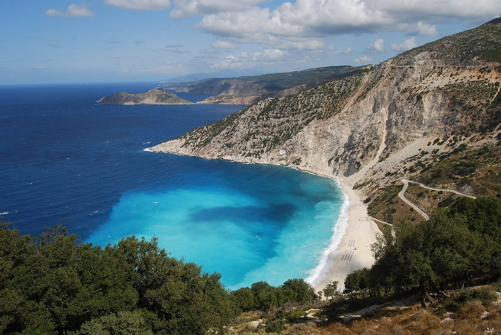 Myrtos Beach Kefalonia Greece