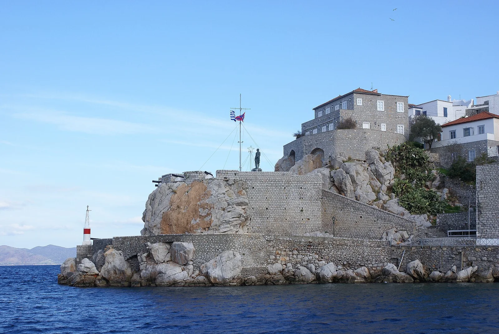 Hydra Greece harbour