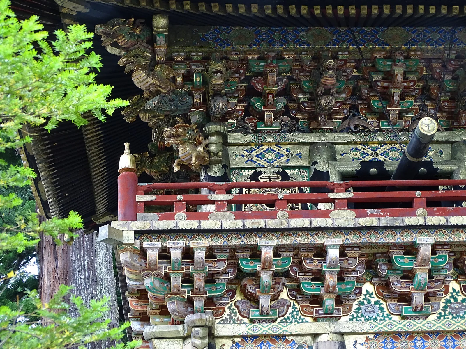 Nikko Toshogu Yomeimon shrine Japan