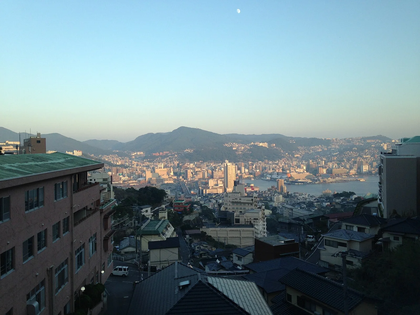 Nagasaki Japan harbour