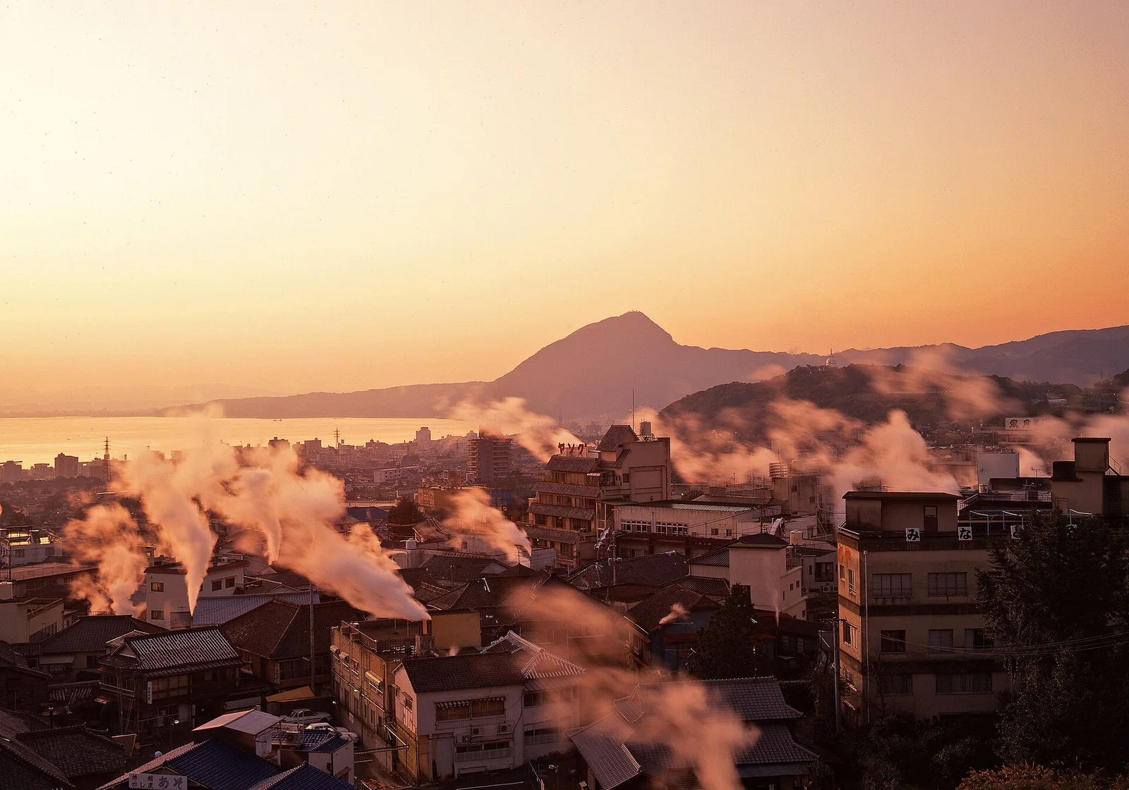 Beppu Japan hot springs