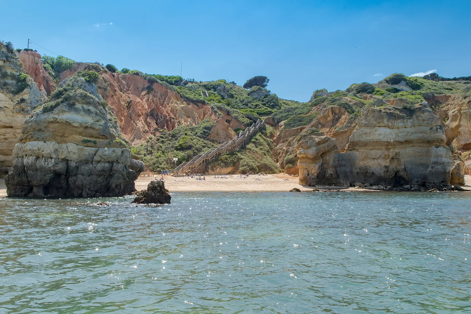 Praia do Camilo Lagos Portugal