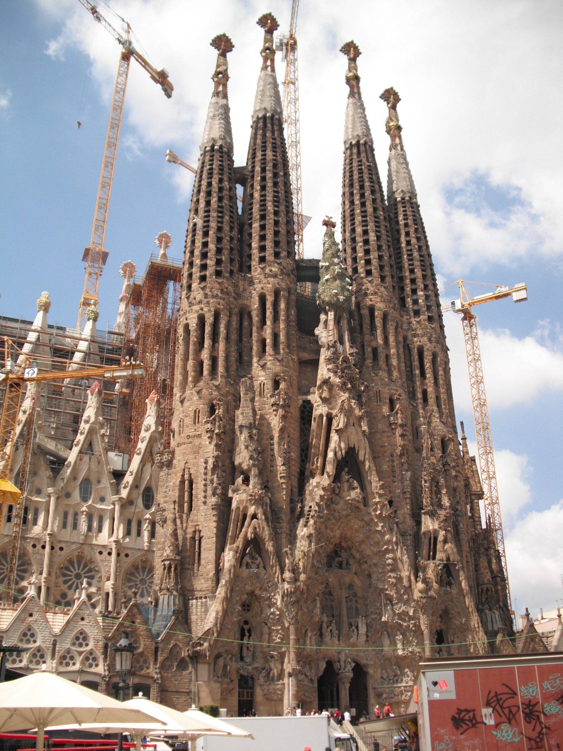 Sagrada Família basilica in Barcelona, Spain