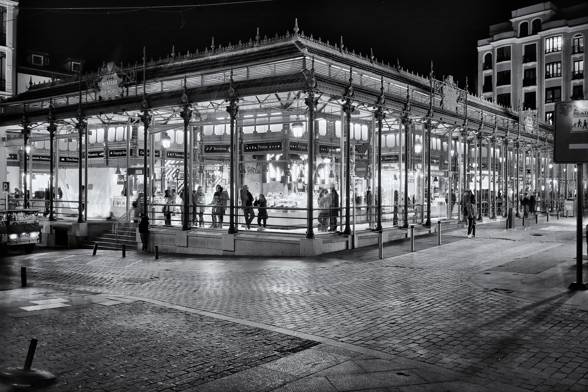 Mercado de San Miguel in Madrid, Spain